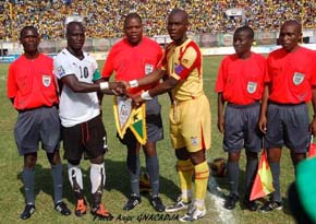 équipe du Bénin contre Ghana