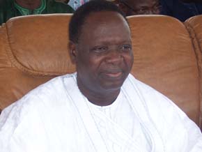 Le ministre de l’enseignement supérieur, François Abiola