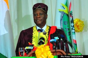 Le président Alassane Ouattara fait Docteur Honoris Causa de l’Université d’Abomey-Calavi