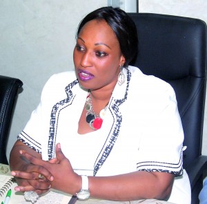 la ministre en charge de la microfinance, Sofiatou  Onifadé Baba-Moussa
