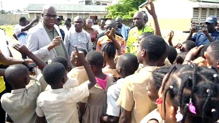 Atrokpo launches the construction of 17 classrooms